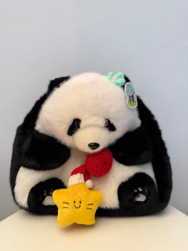 Triangle Rice Ball Backpack (random Head Flower)