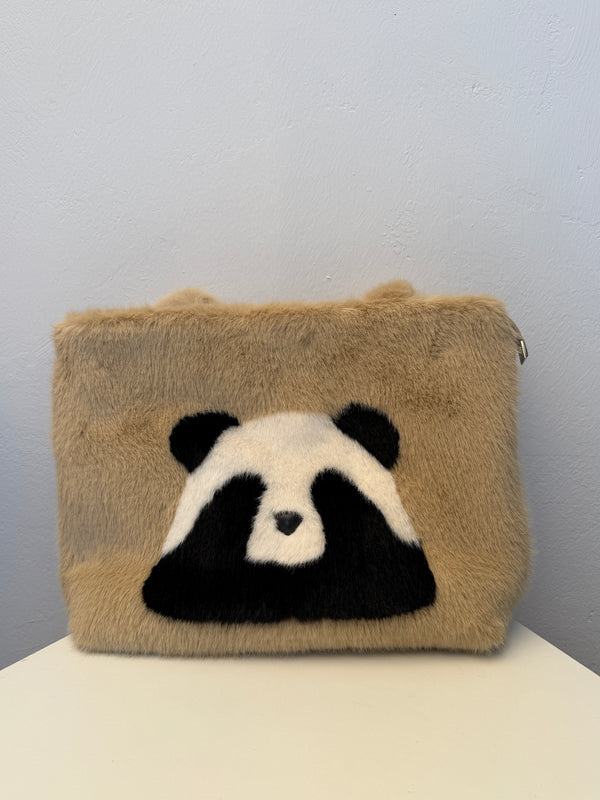 Hands Over Eyes Shoulder Bag