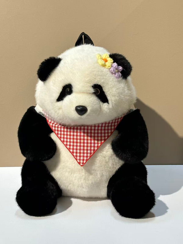 Realistic Panda Huahua Backpack