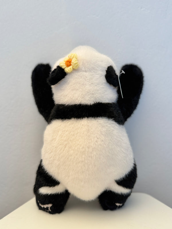 Panda Huahua in March Lying on The Stomach（medium）